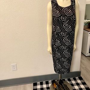 Kasper black / cream dress - Dressy occasions